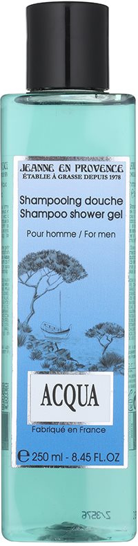 Jeanne en Provence Acqua gel doccia per uomo 250 ml