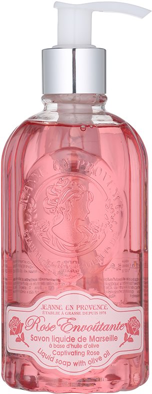 Jeanne en Provence Captivating Rose sapun lichid cu pompa