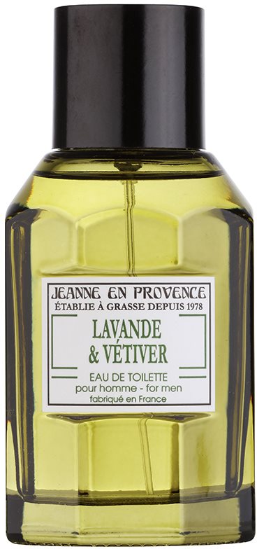 Jeanne en Provence Lavander & Vétiver Eau de Toilette for Men 100 ml