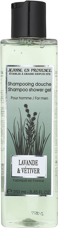 Jeanne en Provence Lavander & Vétiver żel pod prysznic dla mężczyzn 250 ml