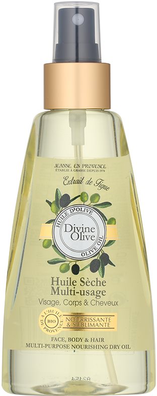 Jeanne en Provence Divine Olive suchý olej na tvár, telo a vlasy