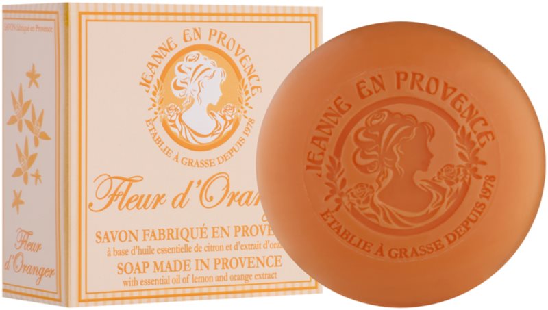 Jeanne en Provence Orange Blossom luxusní francouzské mýdlo