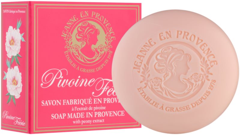 Jeanne en Provence Pivoine Féerie sapun parfumat pentru femei 100 g