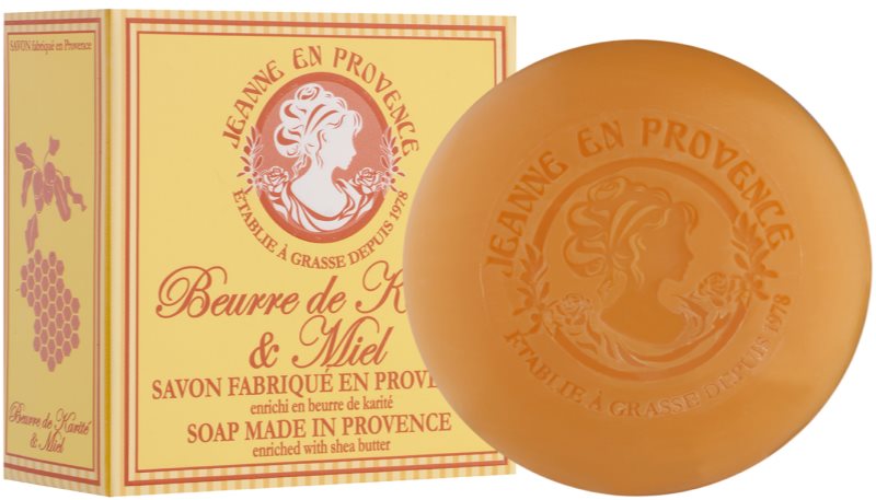Jeanne en Provence Shea Butter & Honey luksusowe mydło francuskie