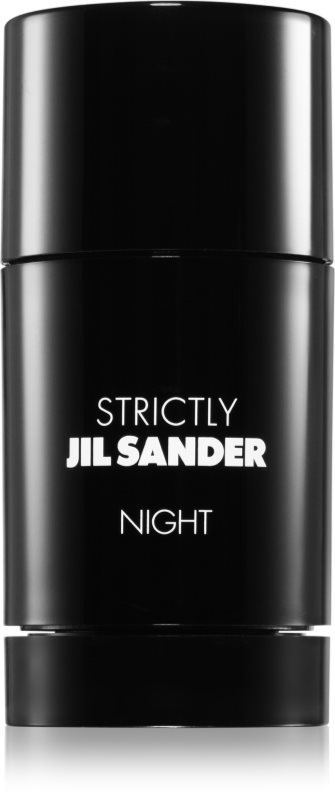 Jil Sander Strictly Night desodorizante em stick para homens 75 ml