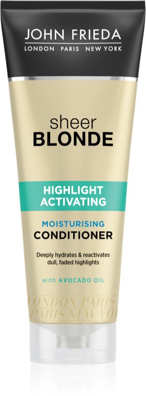 John Frieda Sheer Blonde Highlight Activating hydratační kondicionér pro blond vlasy