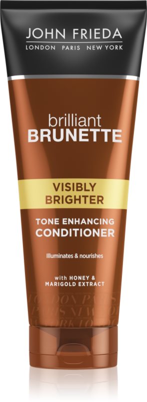 John Frieda Brilliant Brunette Visibly Brighter šampon pro lesk