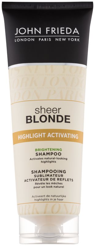 John Frieda Sheer Blonde Highlight Activating rozjasňující šampon pro blond vlasy