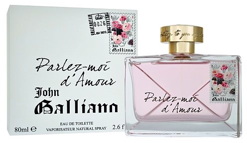John Galliano Parlez-Moi d'Amour toaletná voda pre ženy 80 ml