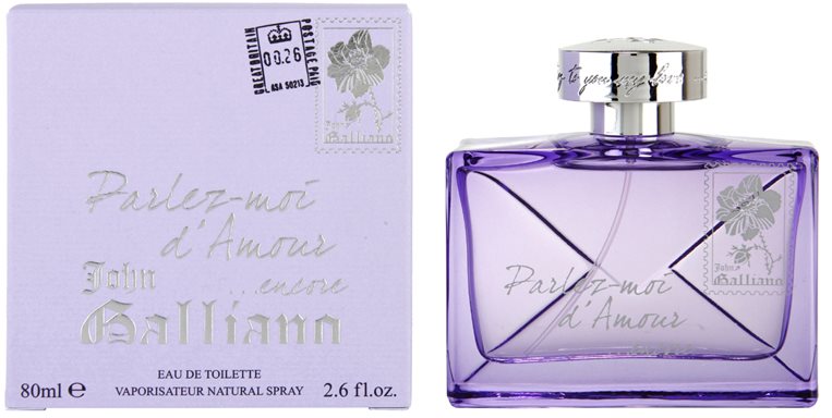 John Galliano Parlez Moi d'Amour Encore Eau de Toilette für Damen 80 ml