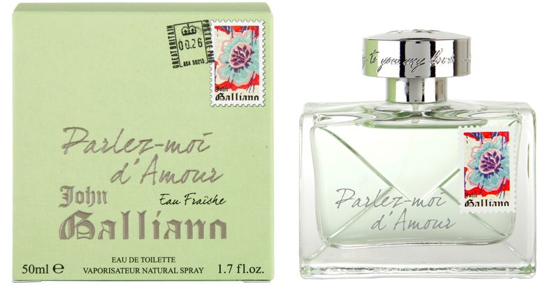 John Galliano Parlez-Moi d'Amour Eau Fraîche eau de toilette pour femme 50 ml