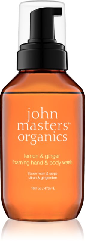 John Masters Organics Lemon & Ginger penasto milo za roke in telo