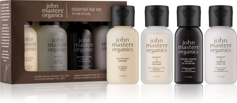 John Masters Organics Travel Kit Hair & Body kozmetická sada IV.