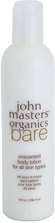 John Masters Organics Bare Unscented lotiune de corp fara parfum
