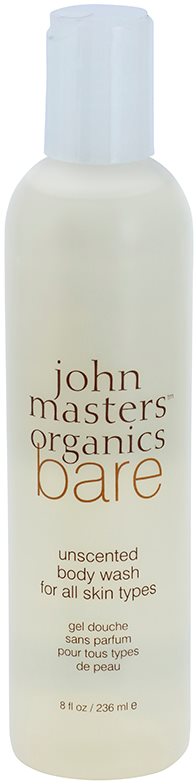 John Masters Organics Bare Unscented gel za prhanje brez dišav