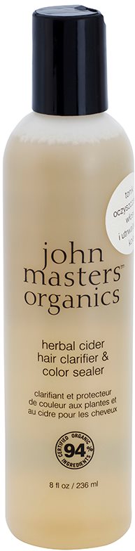 John Masters Organics Herbal Cider tratamento de limpeza e proteção para o cabelo