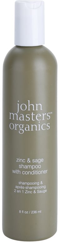 John Masters Organics Zinc & Sage Shampoo And Conditioner 2 In 1 For Irritated Scalp