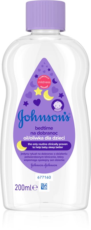 Johnson's Baby Bedtime huile pour un sommeil tranquille