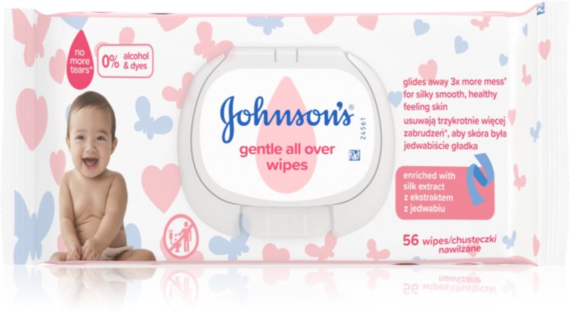 Johnson's Baby Diapering vlhčené obrúsky