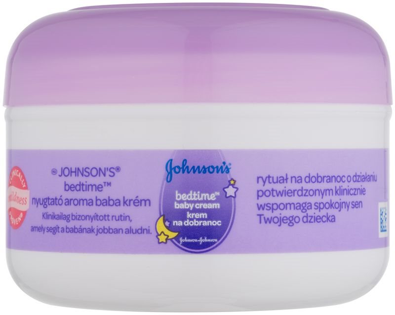 Johnson's Baby Bedtime crema corporal para tener un buen sueño