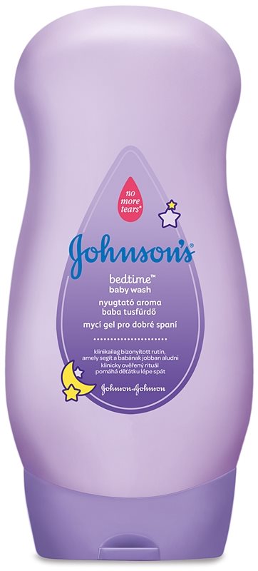 Johnson's Baby Bedtime gel limpiador para un sueño tranquilo