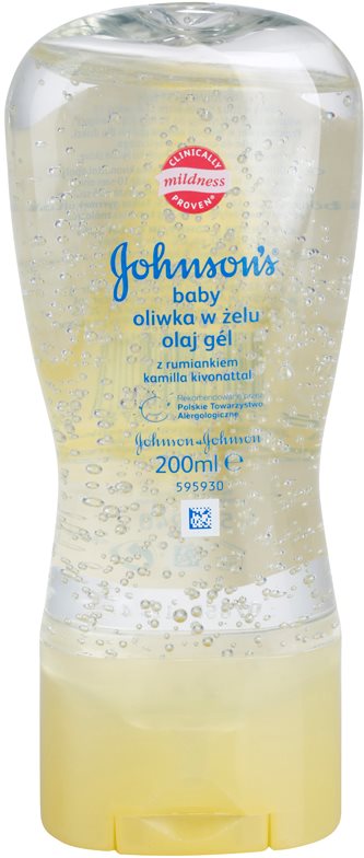 Johnson's Baby Care dětský olejový gel s heřmánkem