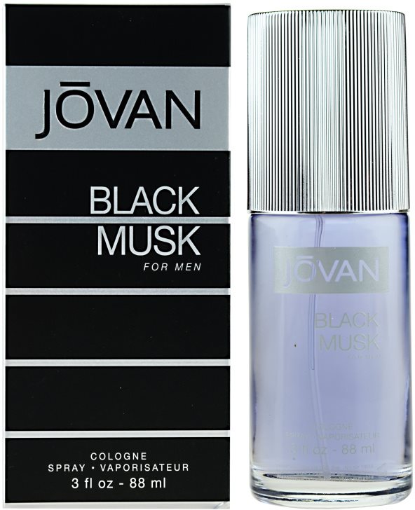 Jovan Black Musk Eau de Cologne für Herren 88 ml