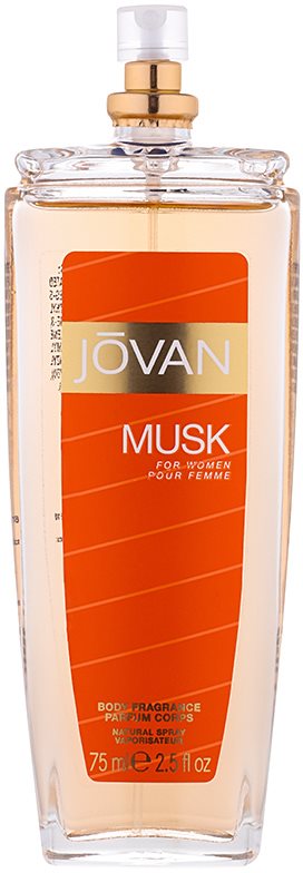 Jovan Musk pršilo za telo za ženske 75 ml