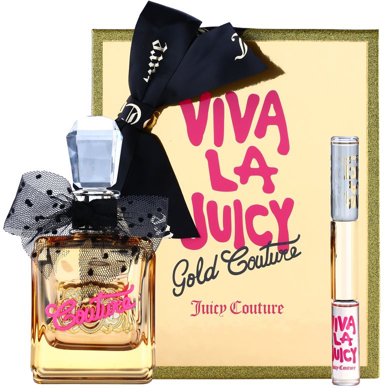 Juicy Couture Viva La Juicy Gold Couture Geschenkset II. - Duo EDP Roll-on Viva La Juicy + Viva La Juicy Gold Couture