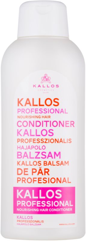 Kallos Nourishing kondicionér pro suché a poškozené vlasy