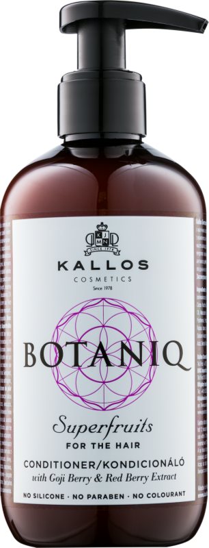 Kallos Botaniq Superfruits wzmacniająca odżywka z ekstraktem roślinnym bez sulfatów i parabenów