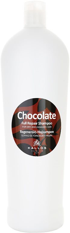 Kallos Chocolate champô regenerador para cabelo seco a danificado