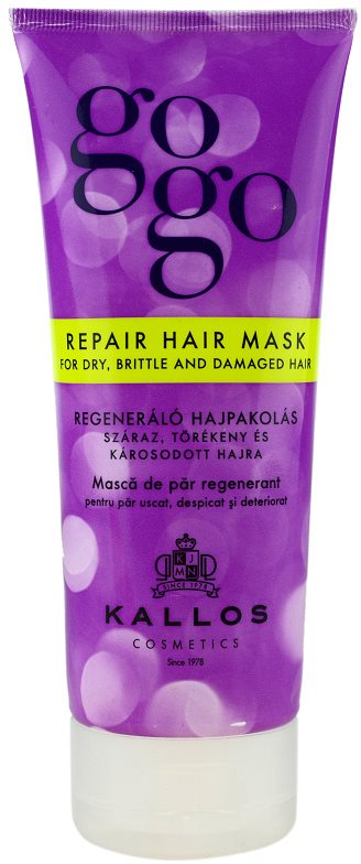 Kallos Gogo Regenerierende Maske für trockenes und beschädigtes Haar