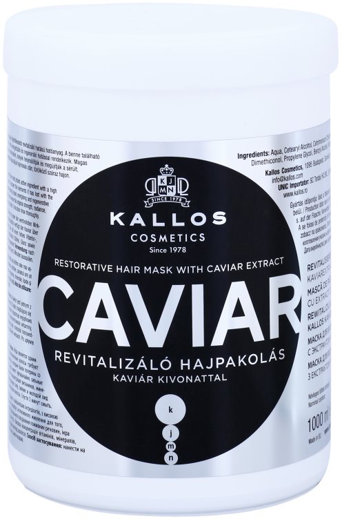 Kallos KJMN obnovující maska s kaviárem