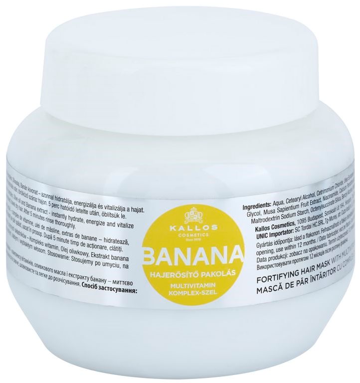 Kallos KJMN mascarilla fortalecedora con complejo multivitamínico