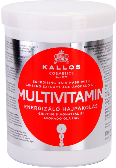 Kallos KJMN maschera per capelli energizzante
