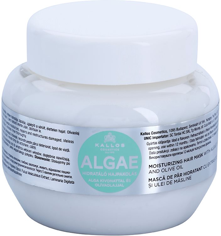 Kallos KJMN Hydrating Mask With Algae Extract And Olive Oil