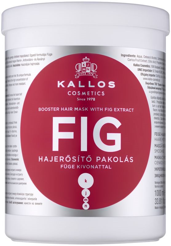 Kallos KJMN maschera per capelli deboli
