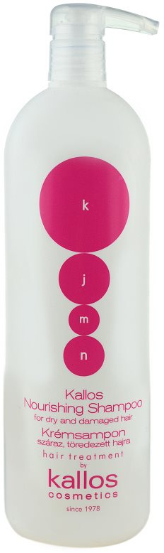 Kallos KJMN Shampoo mit ernährender Wirkung für trockenes und beschädigtes Haar