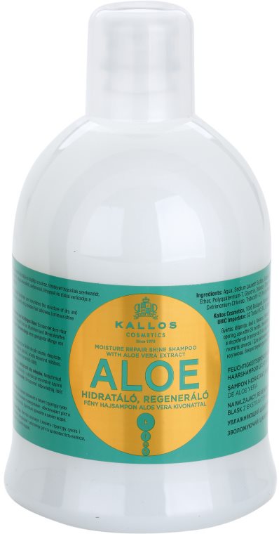 Kallos KJMN shampoo ricostituente con aloe vera