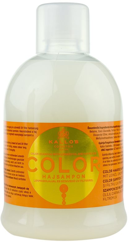Kallos KJMN Shampoo für gefärbtes und empfindliches Haar