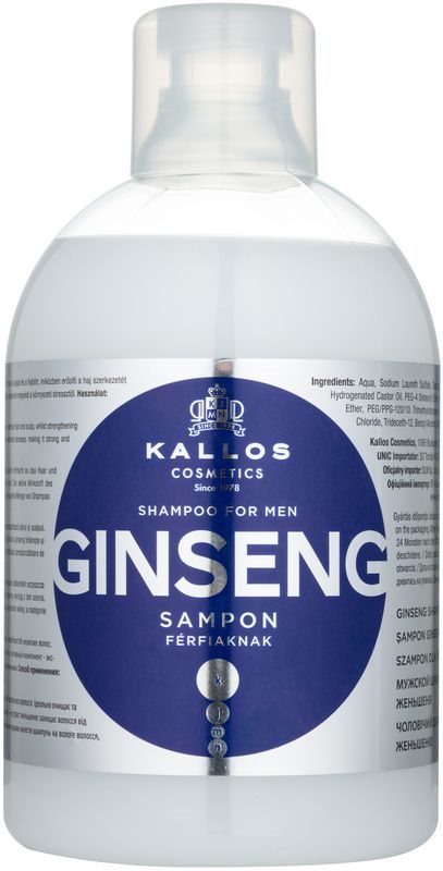Kallos KJMN šampon za muškarce sa žen šenom
