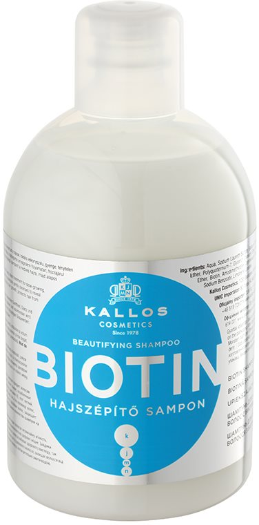 Kallos KJMN champô para cabelos finos e fracos com tendência a quebrar