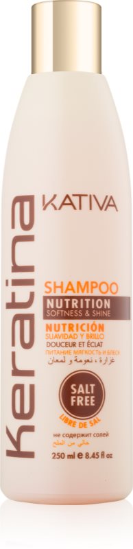 Kativa Keratina Nourishing Shampoo for Shiny and Soft Hair