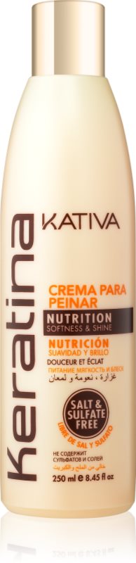 Kativa Keratina Moisturizing Styling Cream For Damaged Hair