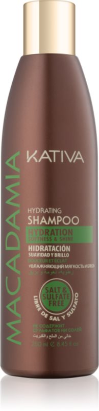 Kativa KATIVA Macadamia hydratační šampon pro lesk a hebkost vlasů