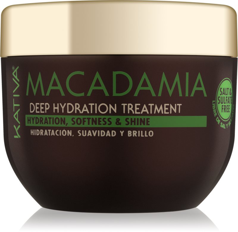 Kativa KATIVA Macadamia Regenerating And Moisturizing Mask for All Hair Types