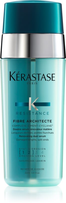 Kérastase Resistance Force Architecte erneuerndes Zwei-Phasen-Serum für beschädigtes Haar und splissige Haarspitzen