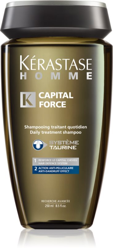 Kérastase Homme Capital Force szampon dla mężczyzn przeciw łupieżowi i wypadaniu włosów