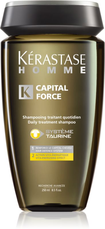 Kérastase Homme Capital Force sampon pentru utilizarea de zi cu zi